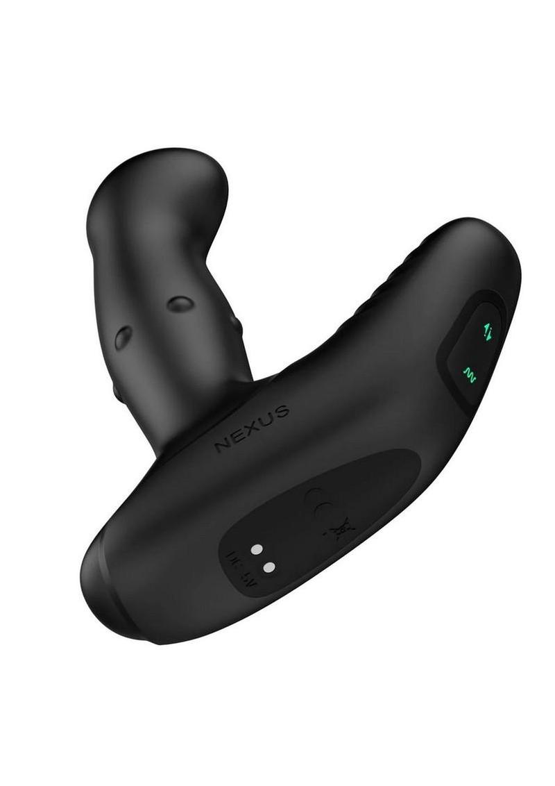 Nexus Revo Ring Rechargeable Silicone Osciliating Ring and Rotating Prostate Massager with Remote Control