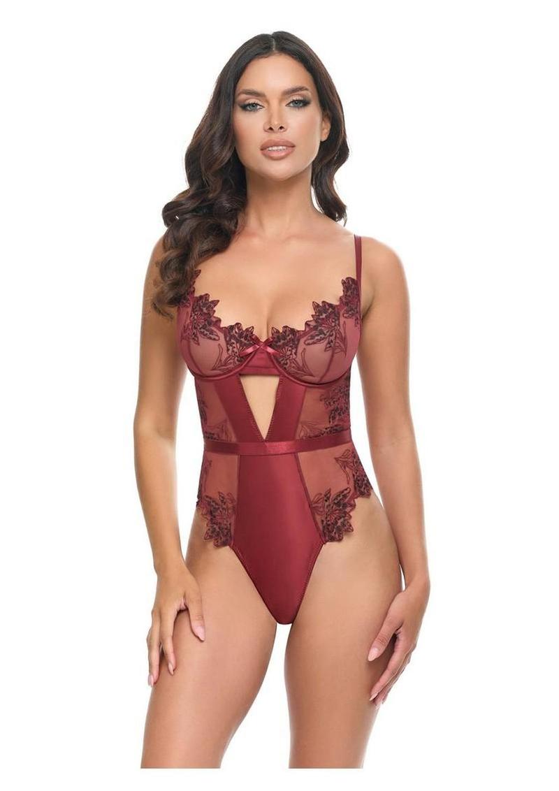Oh LA LA Cheri Nina Teddy - Red - Medium