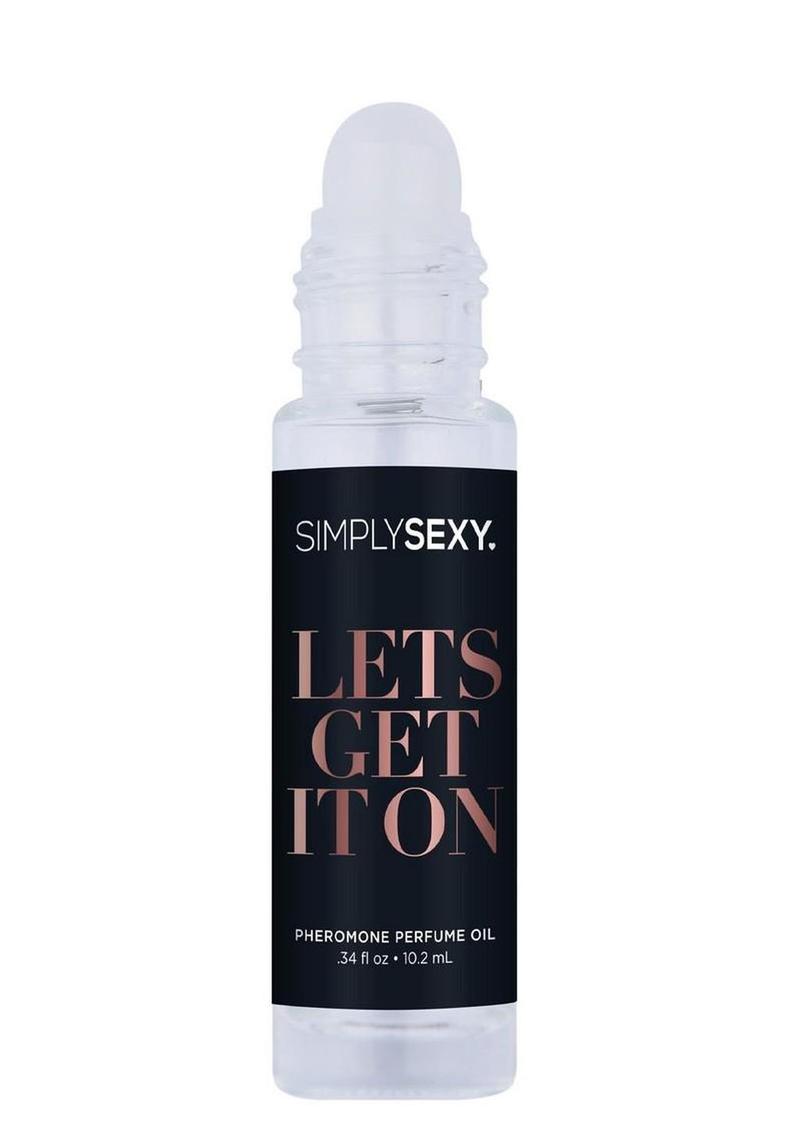 Simply Pheromone Perfume Oil Roll-On - Let's Get It On