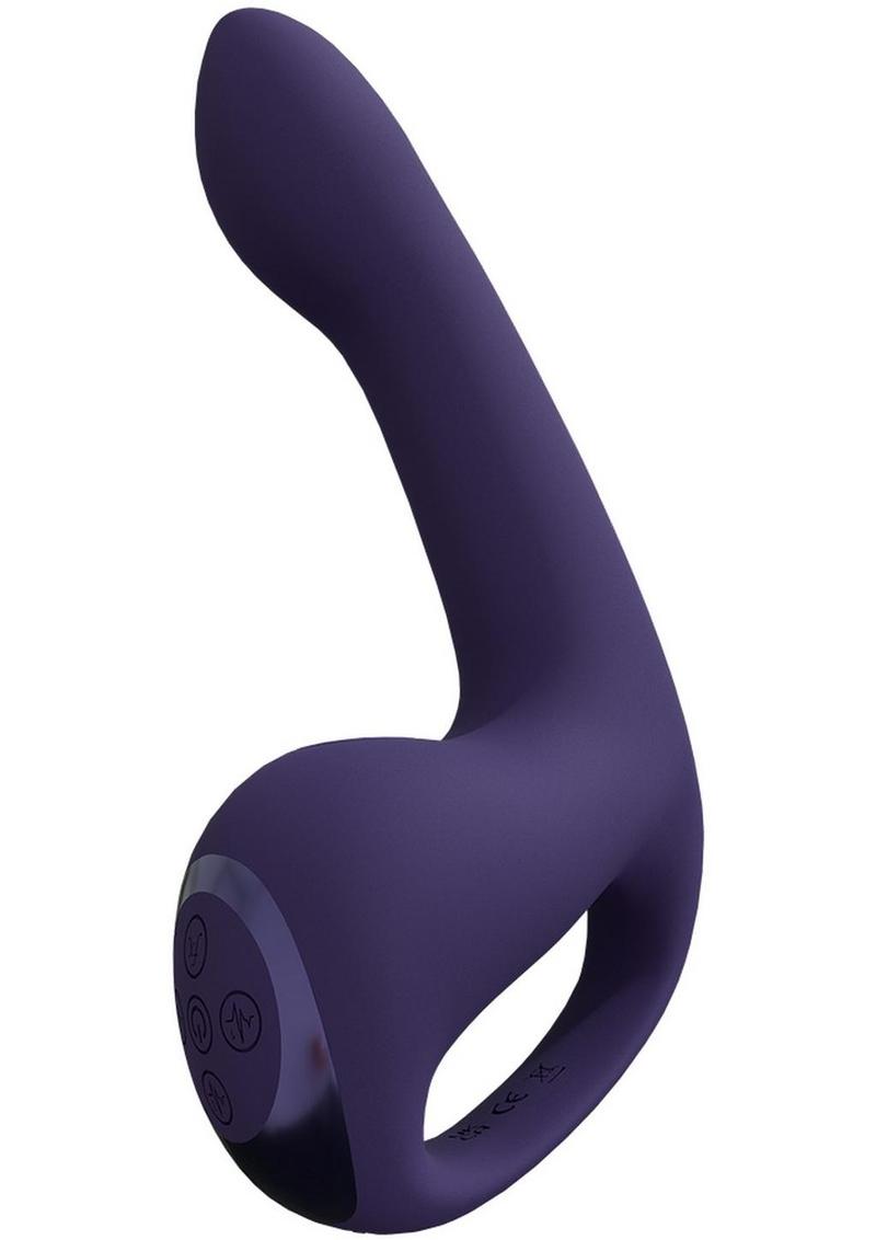 Vive Riko Rechargeable Silicone Triple Motor Thumper with Finger Motion Vibrator